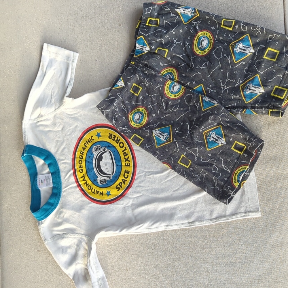 Hanna Andersson Space Explorer PJ, Size 10